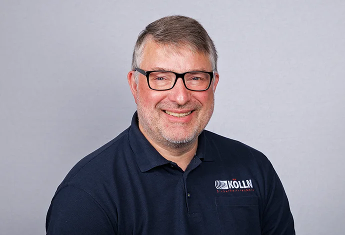 Detlev Kölln, Geschäftsführer von Deutschlands Alarmanlage